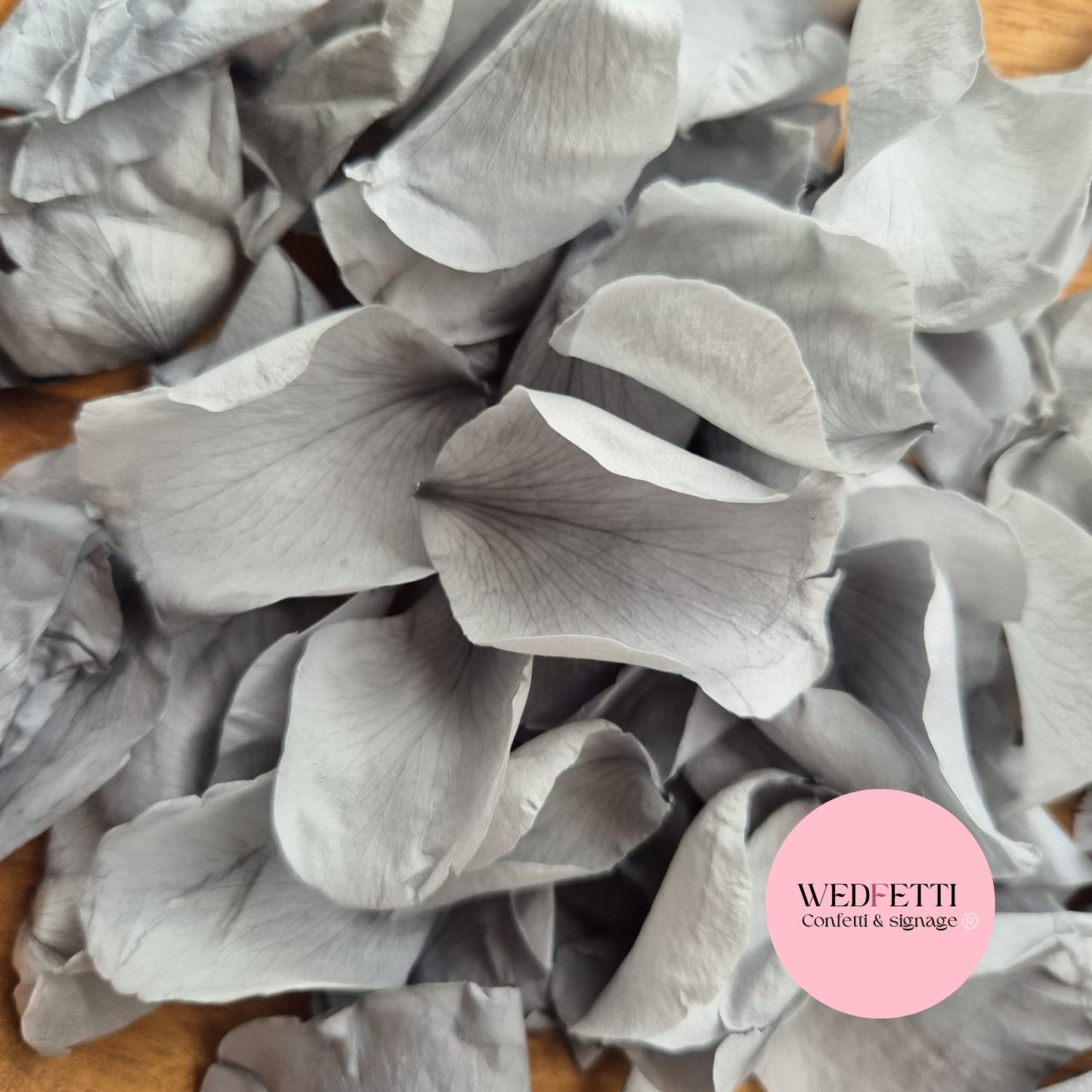 Rose Petals - Blue Silver