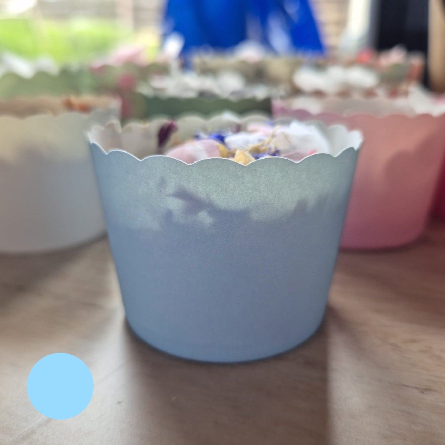 Confetti Cups 10 pack - Small serving size (empty)