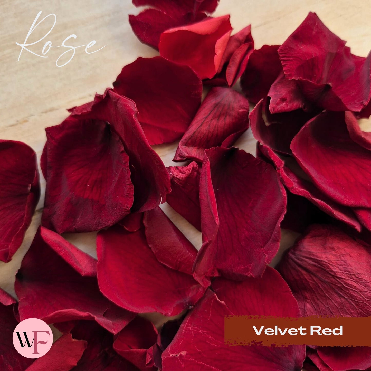 Rose Petals - Velvet Red