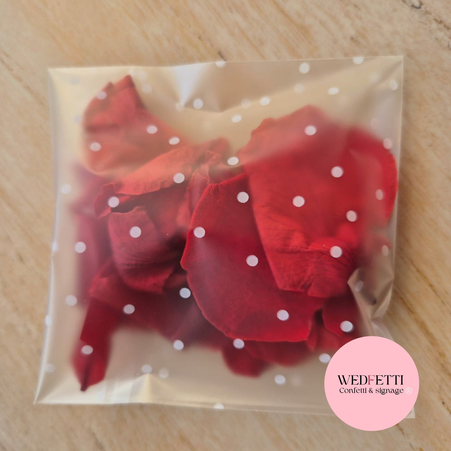 Rose Petals - Velvet Red