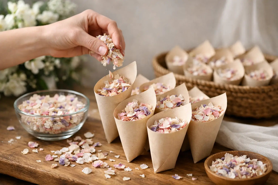 Free Packet Filling Confetti for Your Wedding