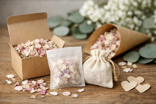 Compostable Confetti Packaging Guide for Weddings