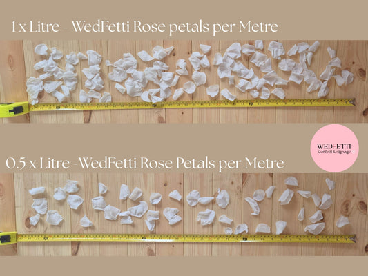 How Much Petals Needed for Aisle Scatter?
