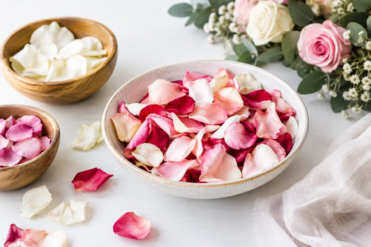 How to Create Petal Mixes for Your Wedding