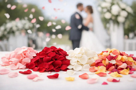 Rose Petal Confetti Colours for Your Wedding