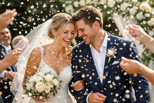 When Should Guests Throw Confetti at Your Wedding?