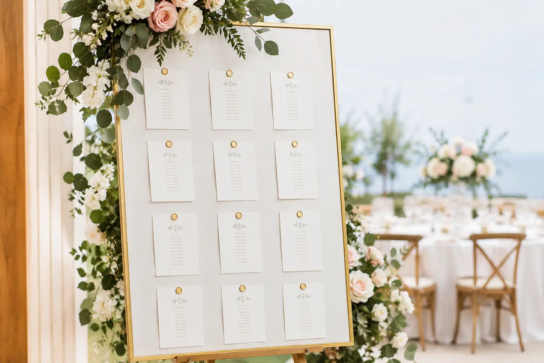 12 Best Seating Plan Display Ideas for Weddings