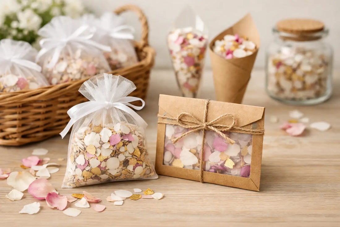 Confetti Packaging for Guests That Feels Special