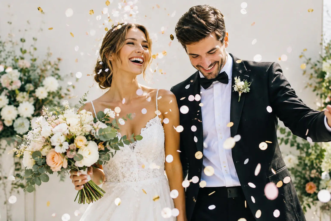 7 Confetti Trends for Stylish 2026 Weddings
