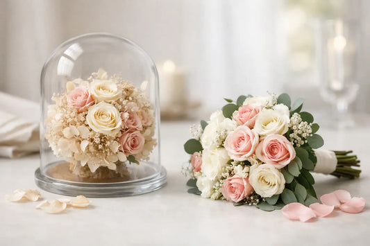 Preserved Petals vs Fresh for Your Wedding Day