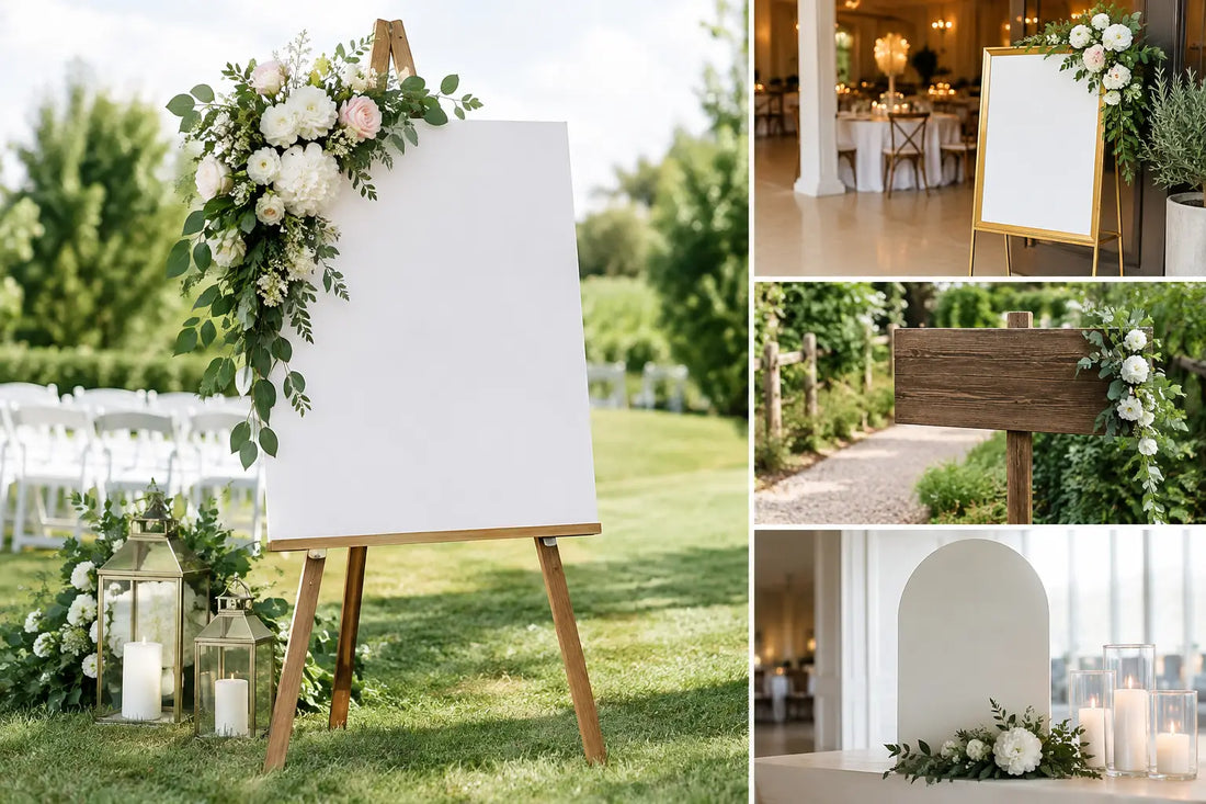 Wedding Sign Sizes Guide for Every Venue