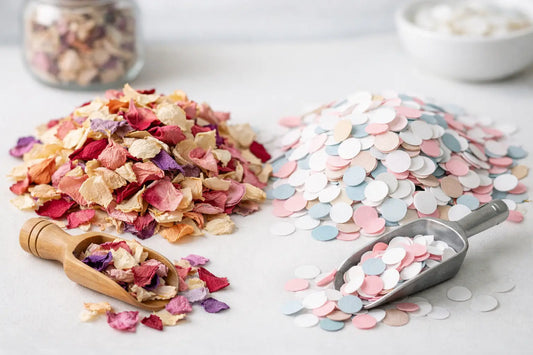 Preserved Petals or Paper: Which Confetti?