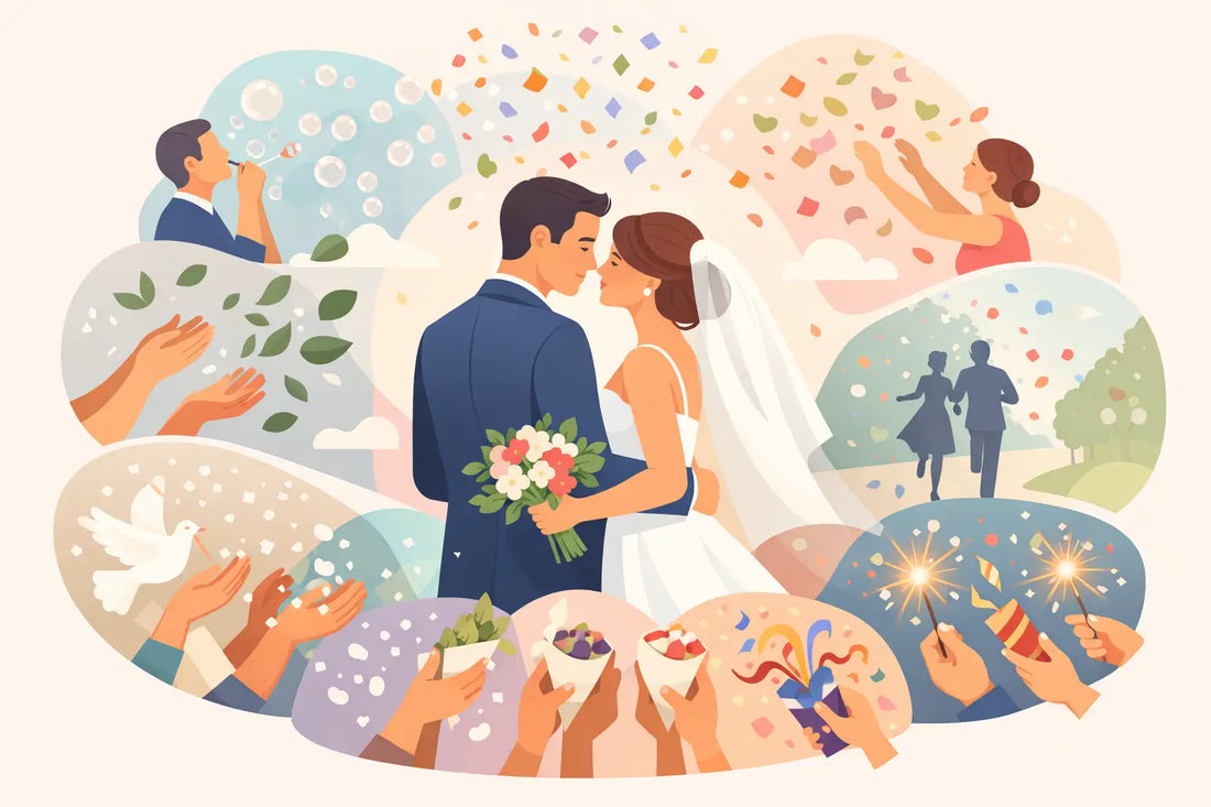 12 Real Wedding Confetti Ideas That Work