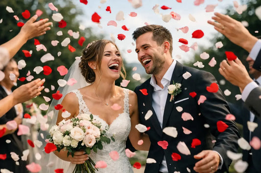 Rose Petal Throwing Guide for Wedding Photos