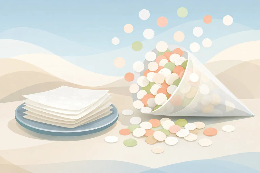 What Is Rice Paper Confetti?
