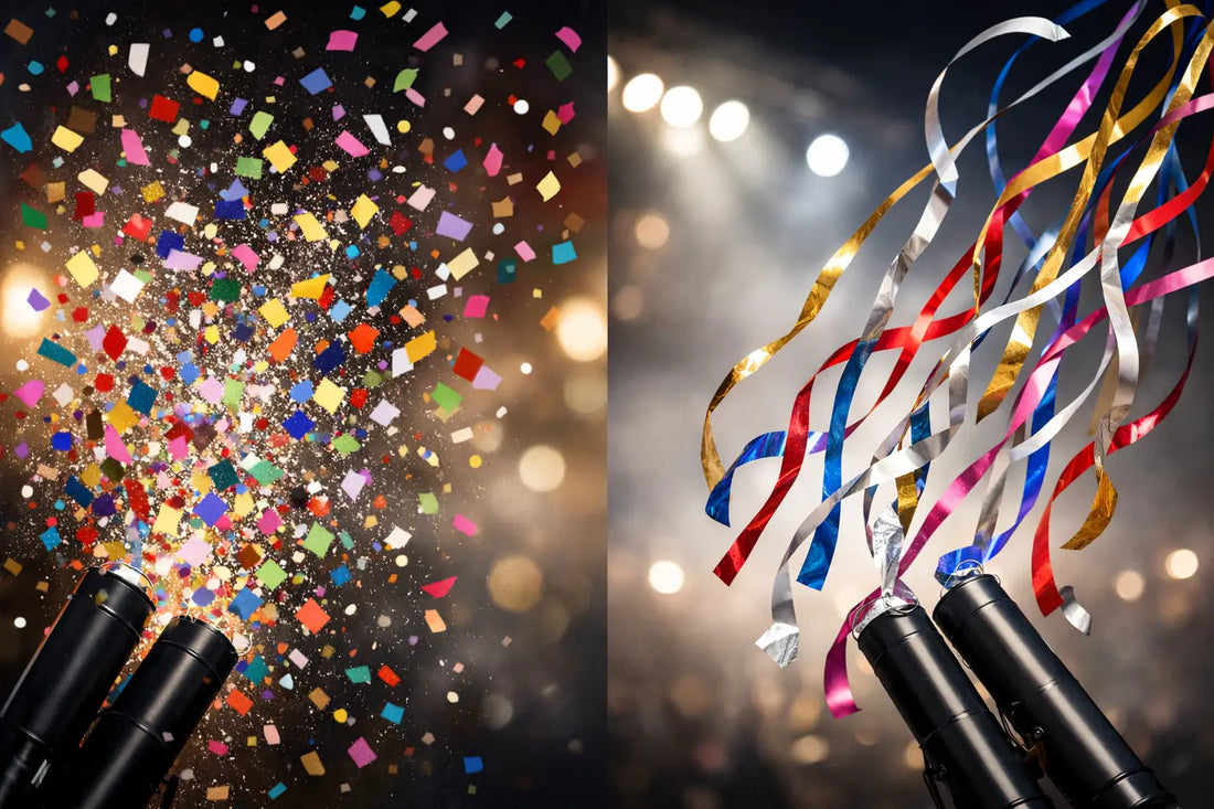 Confetti Cannons Versus Streamers: What Wins?