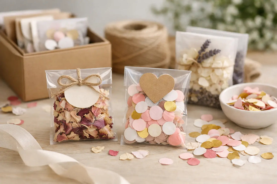 How to Personalise Confetti Packaging Beautifully