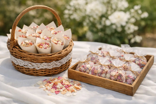 Confetti Packets or Baskets for Your Wedding