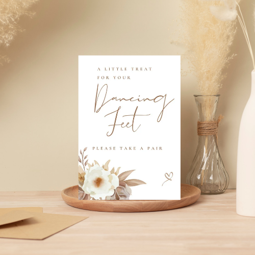 Sweet coffee style wedding sign collection - WedFetti Confetti & Signage 