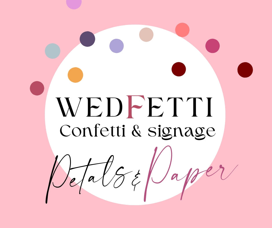 Doing it on a Budget - Budget friendly petal confetti