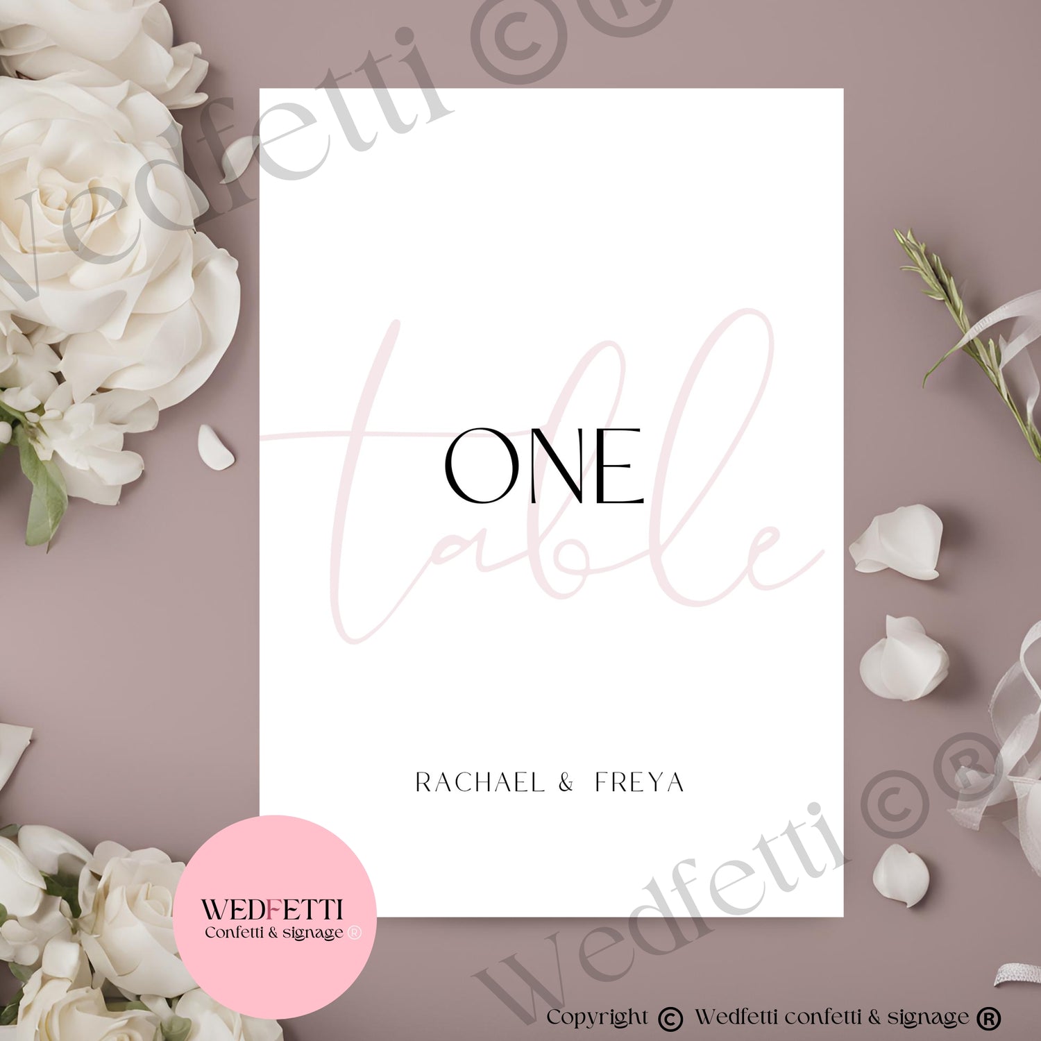 Courthouse wedding sign Collection - WedFetti Confetti & Signage 