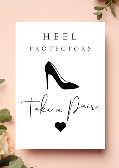 Heel protectors WedFetti