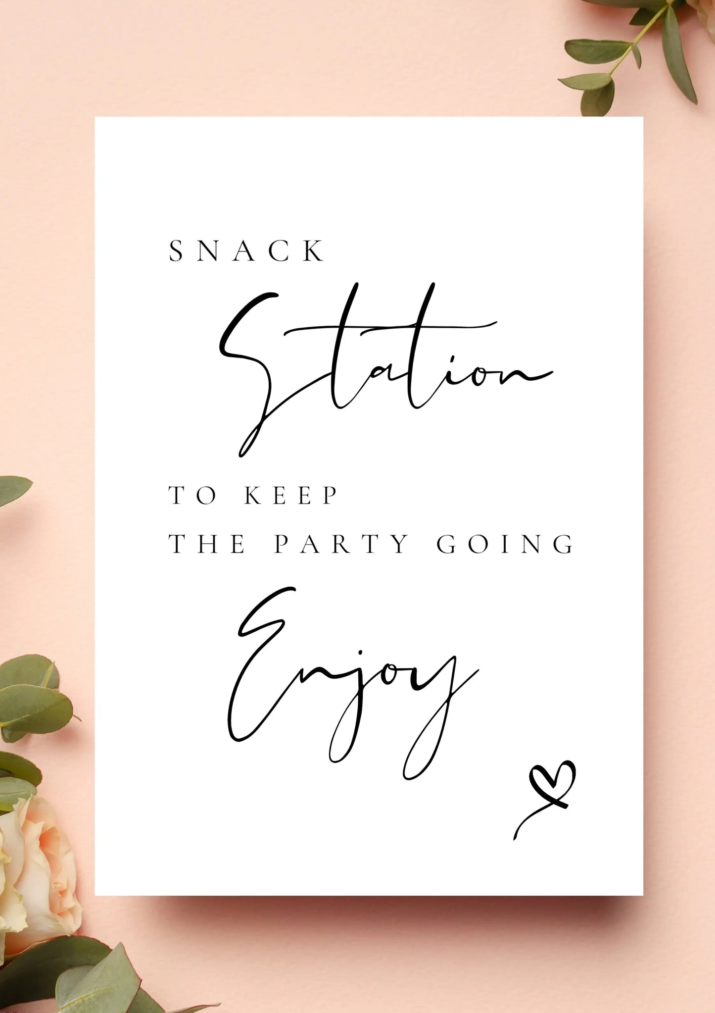 Snack Station WedFetti