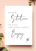 Snack Station WedFetti