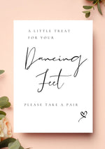 Treat for your dancing feet WedFetti