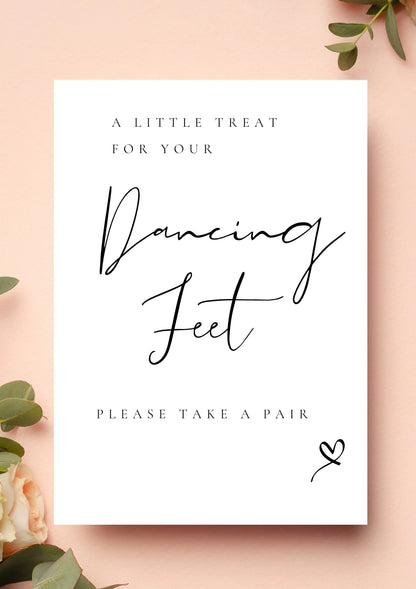 Treat for your dancing feet WedFetti