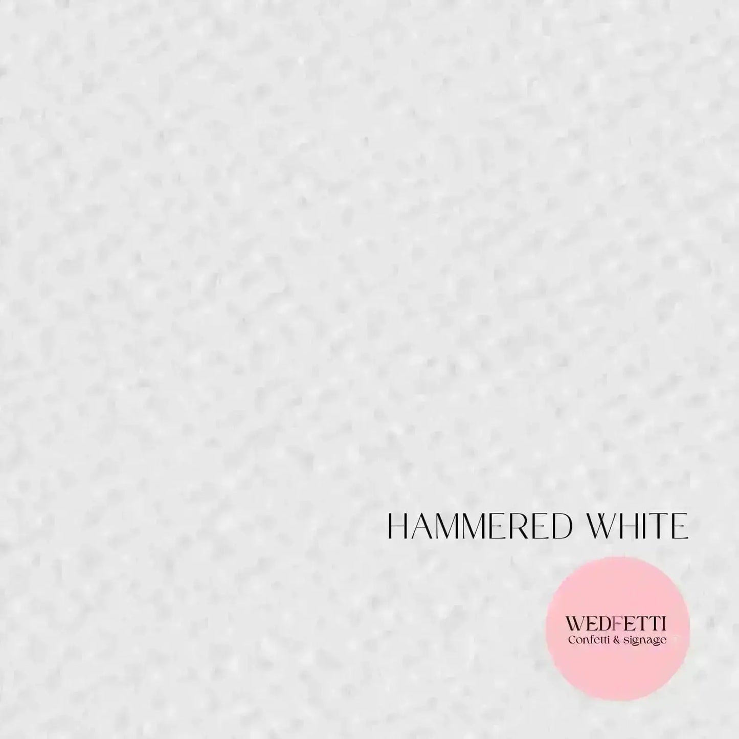 Wedding sign card material