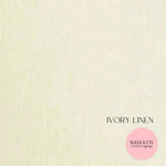 Wedding sign card material