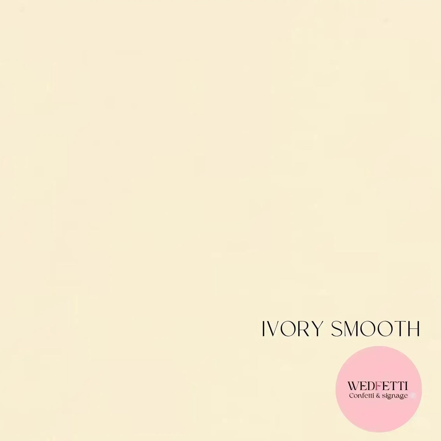 Wedding sign card material