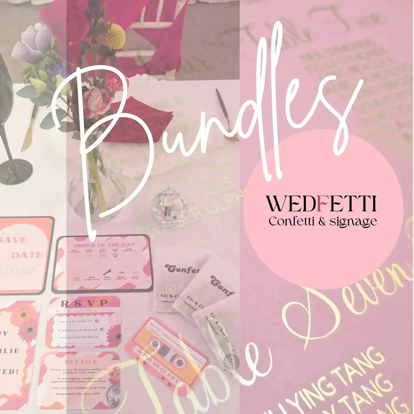 Standard saver bundle WedFetti