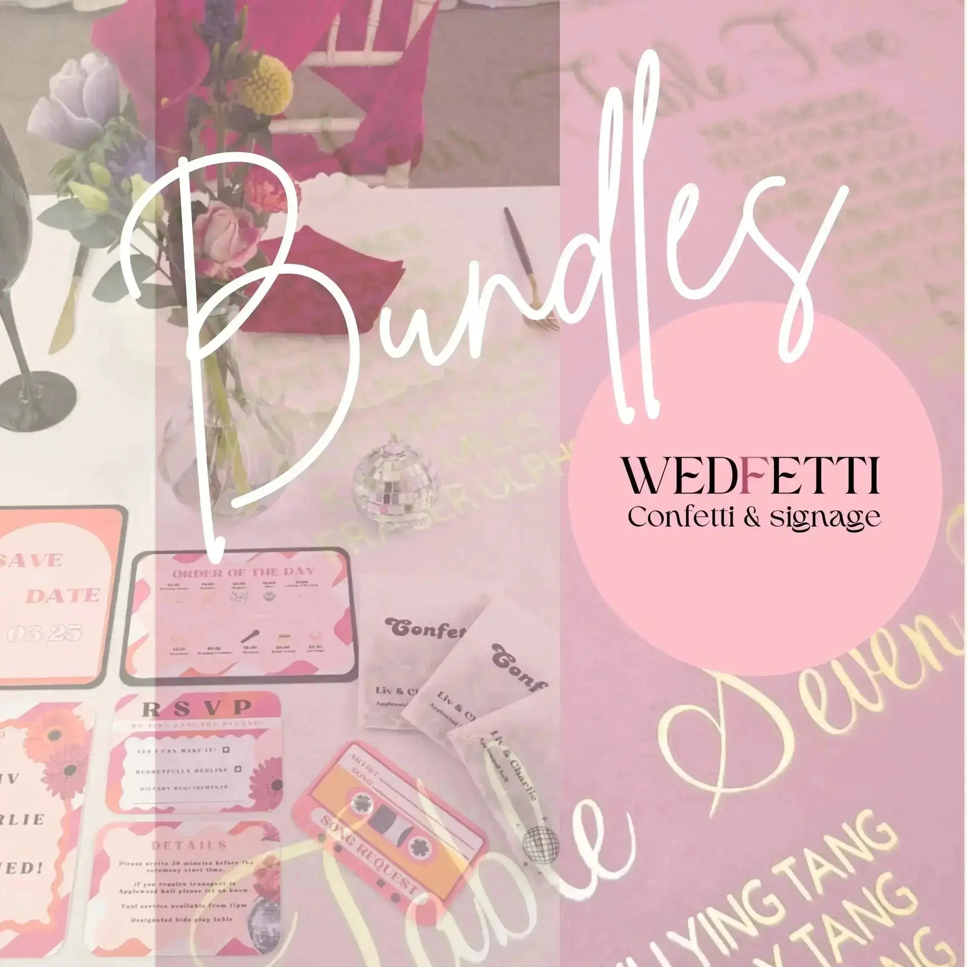 Standard saver bundle WedFetti