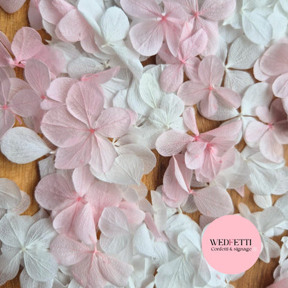 FlutterFly® Petal Confetti - Light Pink White