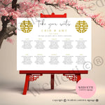 Seating plan 8 WedFetti