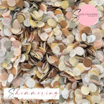 Shimmering Biodegradable Confetti - Full pallette Shades