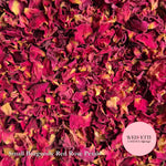 Petal Confetti - Burgundy red small rose petals