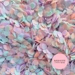 Slow falling paper Confetti - Lavender Pink Blue