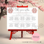 Seating plan 8/1 WedFetti