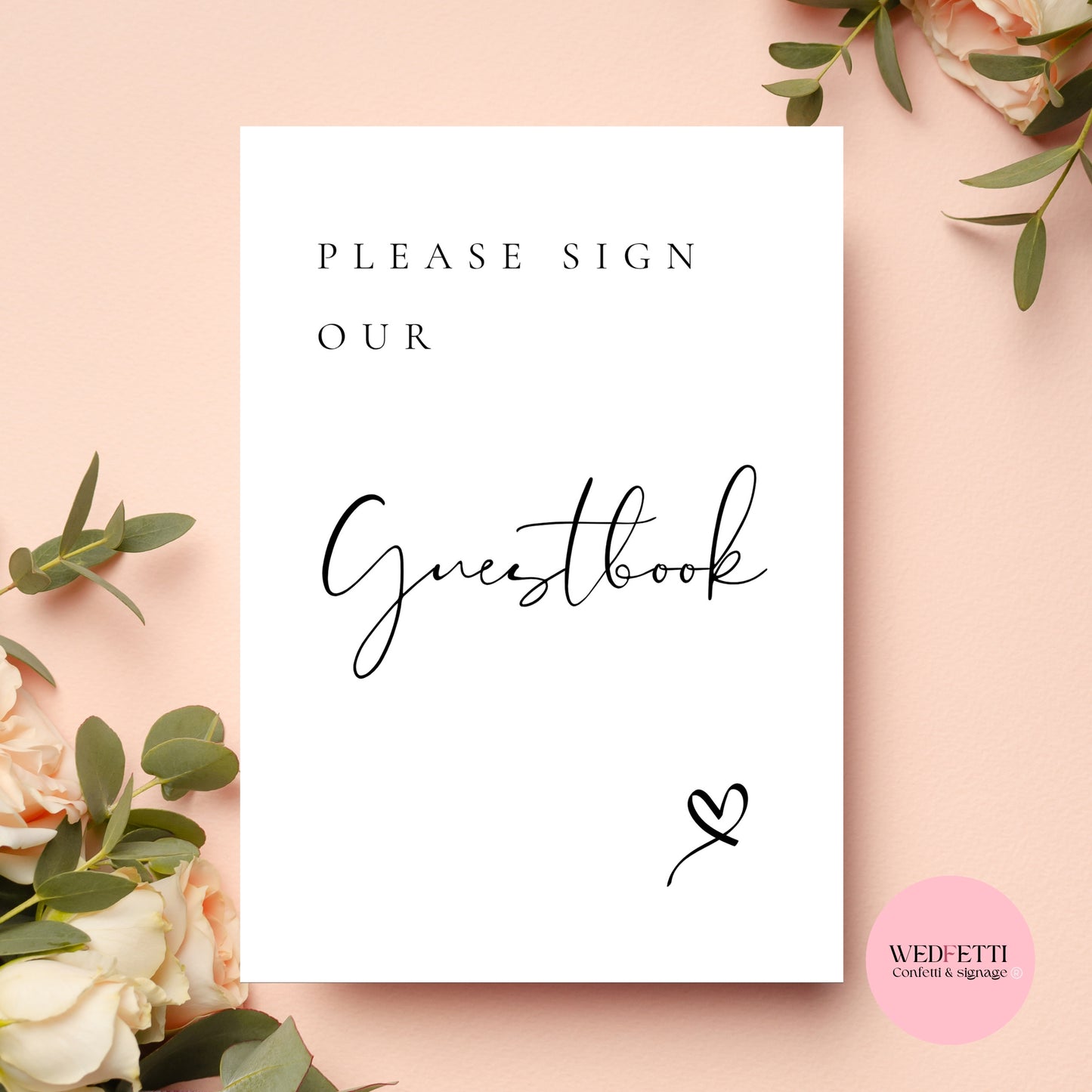 Guestbook sign
