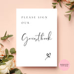 Guestbook sign