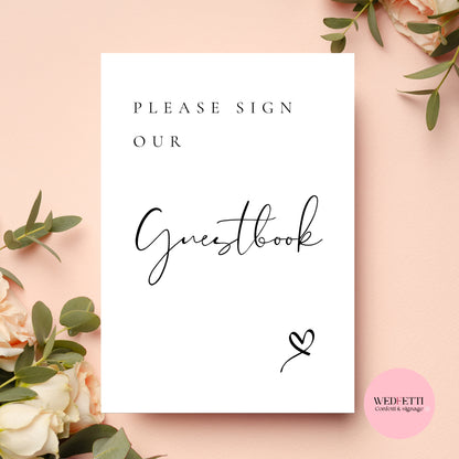Guestbook sign