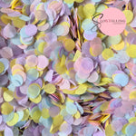 Slow falling paper Confetti - Pastello