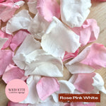 Rose Petals - Rose Pink White