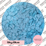 Slow falling paper Confetti - Sky Blue