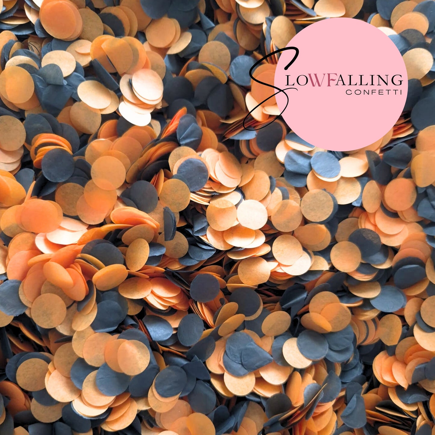 Slow falling paper Confetti - Halloween
