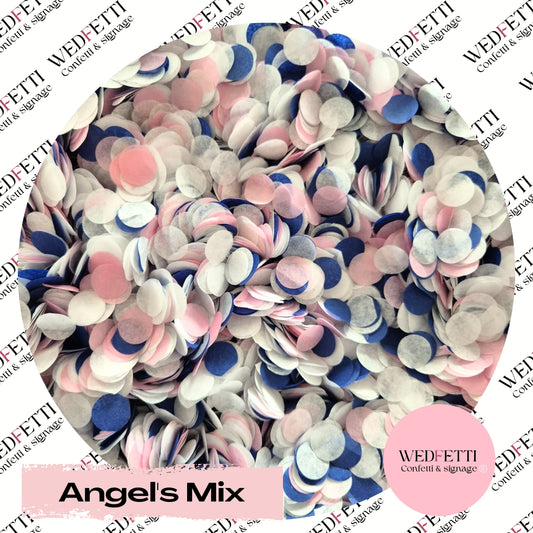 Slow falling paper Confetti - Angel's Mix