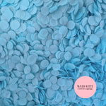 Slow falling paper Confetti - Sky Blue
